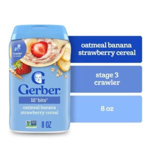 Gerber Oatmeal Banana Strawberry Cereal